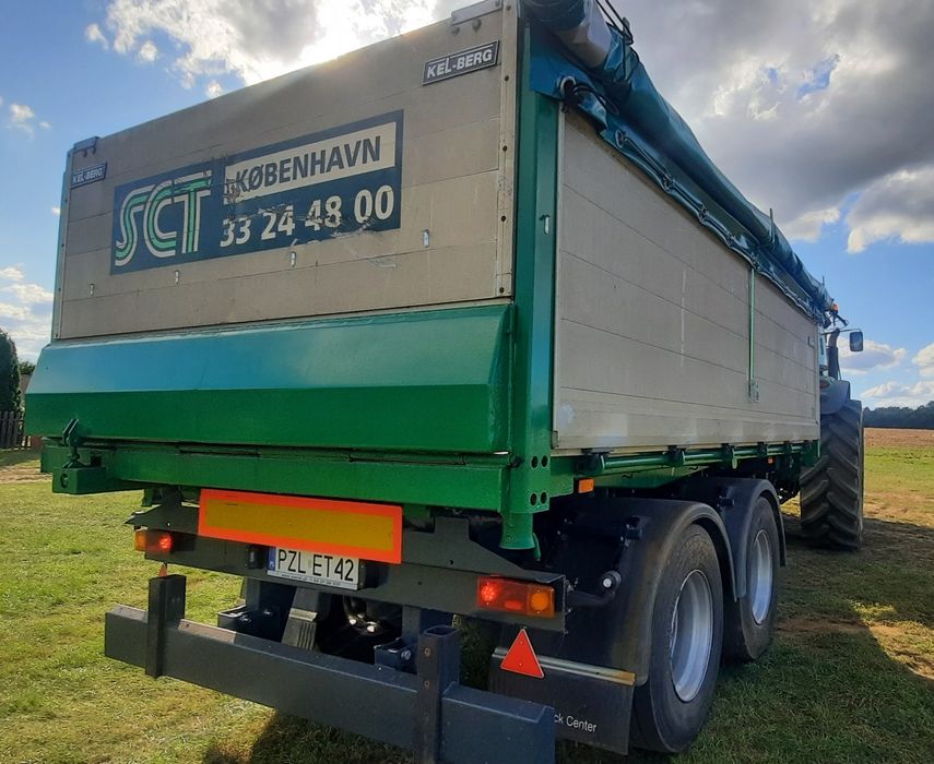 Przyczepa Kel Berg wywrotka tandem 3 stronny vaia