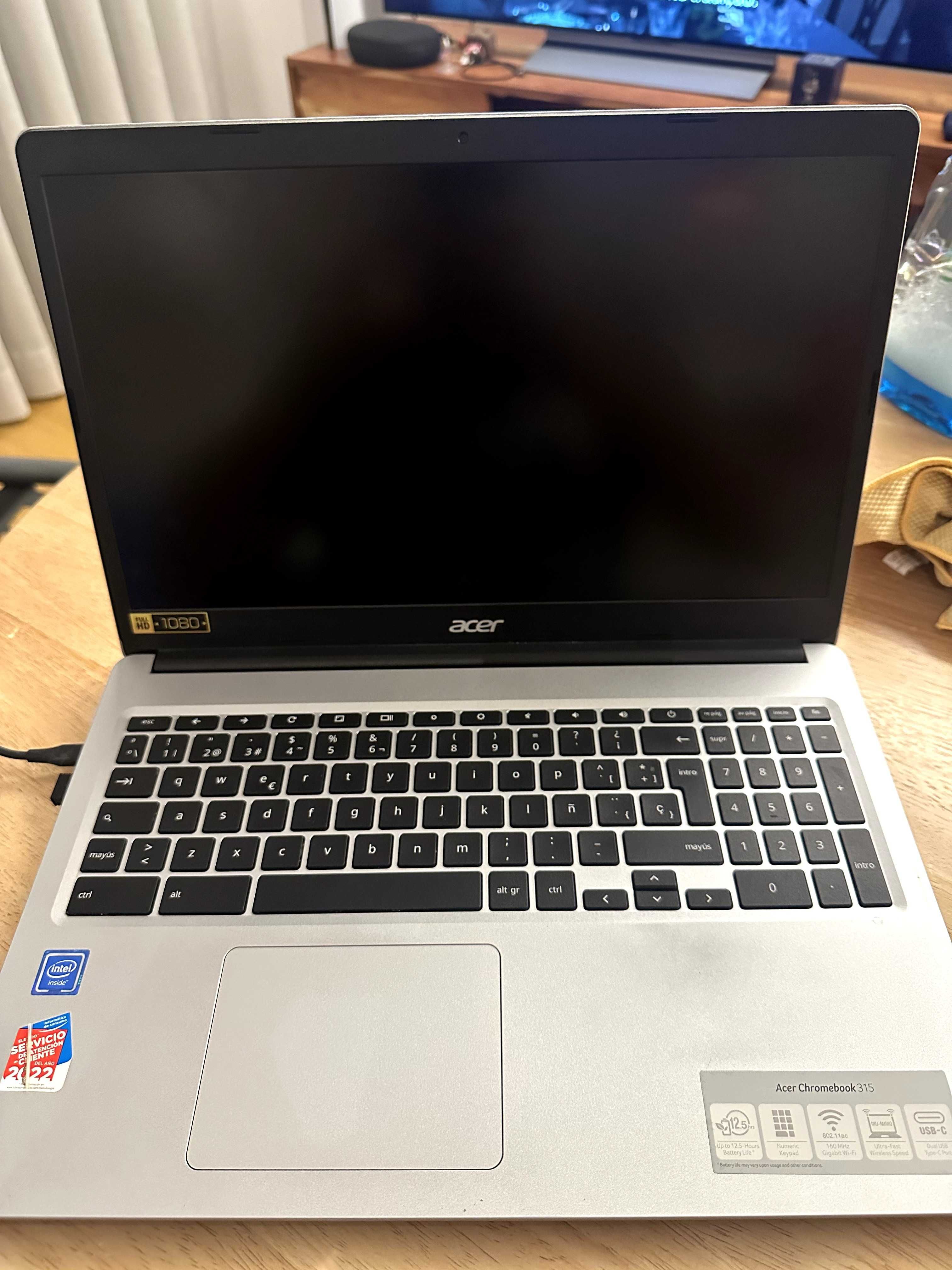 Portátil ACER Chromebook 315 CB315-4H como novo