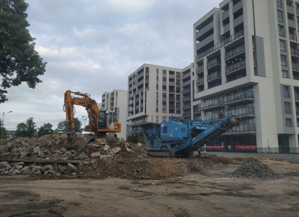 Wynajem Przesiewacza, Przesiewacz, Przesiewanie, Sortowanie, Recykling