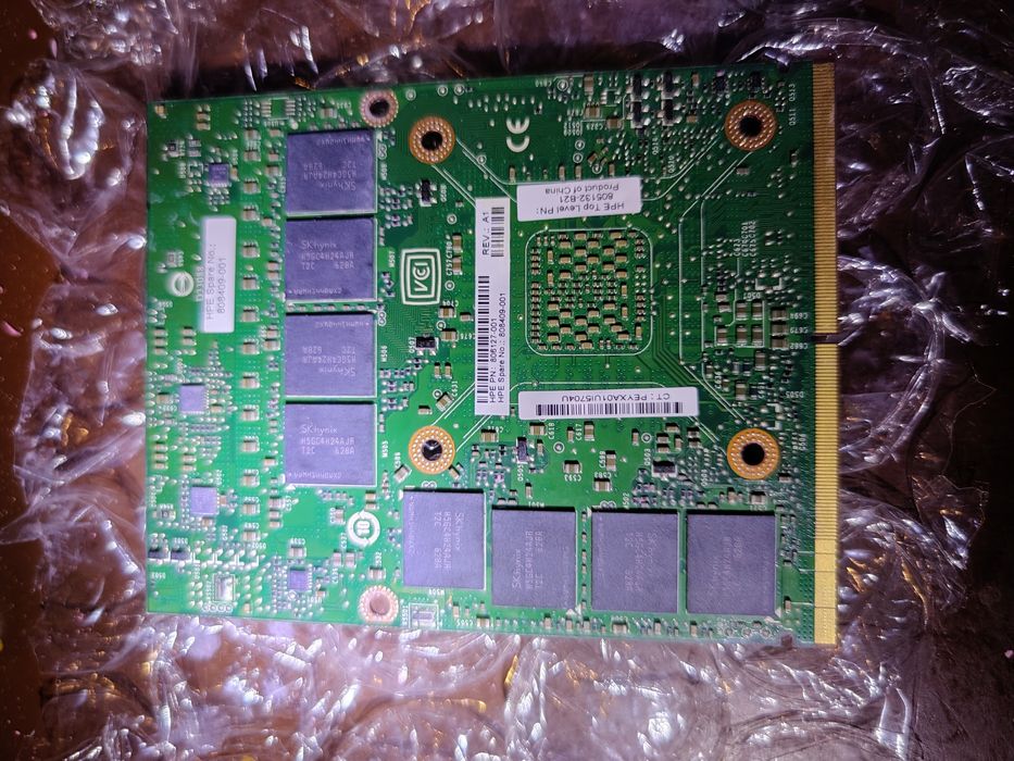 NVIDIA Tesla M6 Mobile 8gb mxm
Graphics Processor
GM204
 
Cores
1536