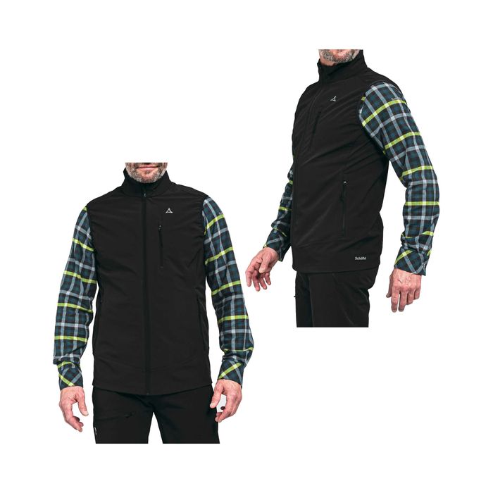 Kamizelka SCHÖFFEL Softshell Vest Martinau Męska Bezrękawnik Czarny 48