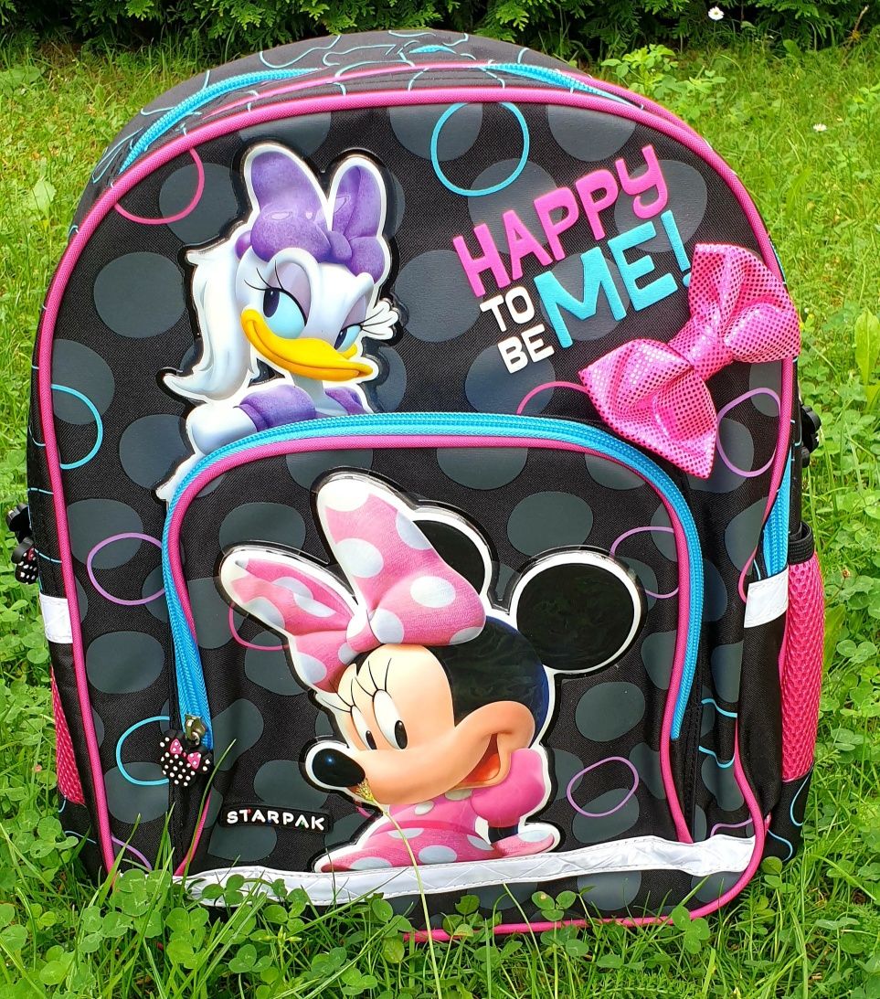 Super plecak do szkoły dla dziewczynki Myszka Minnie