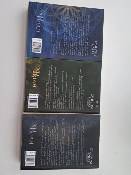 Trylogia Gwiezdne dzieci tomy 1-3 Anna Głowacz