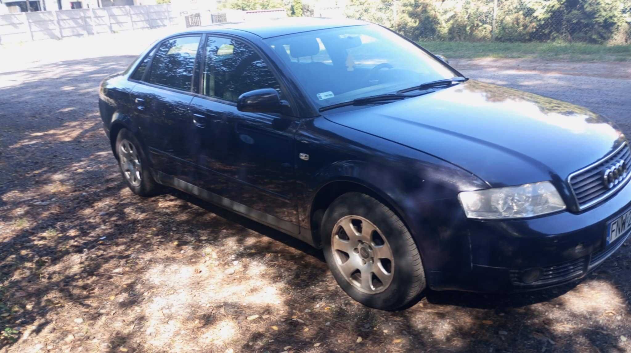 Audi A4 B6 1.9 TDI AWX 2001r – sedan, klima, kolorowy FIS, elektryka