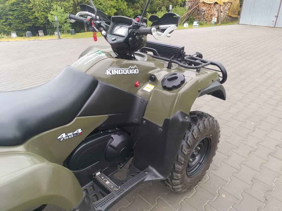 Suzuki Kingquad 750 zarejestrowany doinwestowany Grizzly 700 660