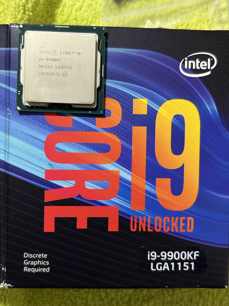 Vendo cpu i9 9900kf 5.0ghz turbo