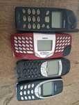 Zestaw telefonów nokia starych