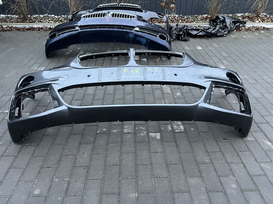 Бампер M BMW X1 F48 В НАЯВНОСТІ бампер перед БМВ Х1 Ф48 жалюзи ДОРЕСТ