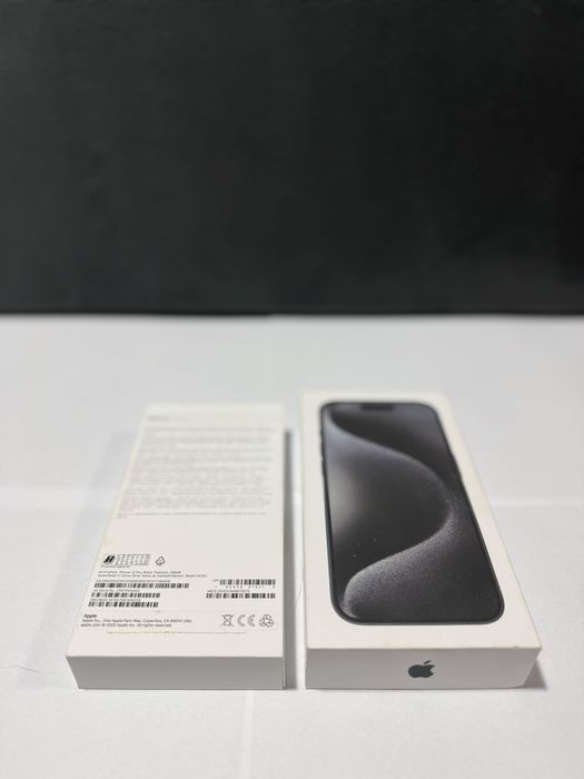 IPhone 15 Pro 256GB Black Titanium | stan idealny | pudełko