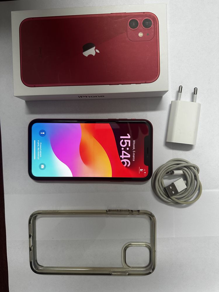 Iphone 11 128gb ! RED ! Idealny !