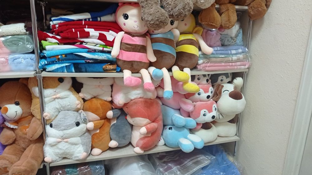 Іграшка плед 3в1 собака кіт хом'як дракон авокадо зайка сова лисеня