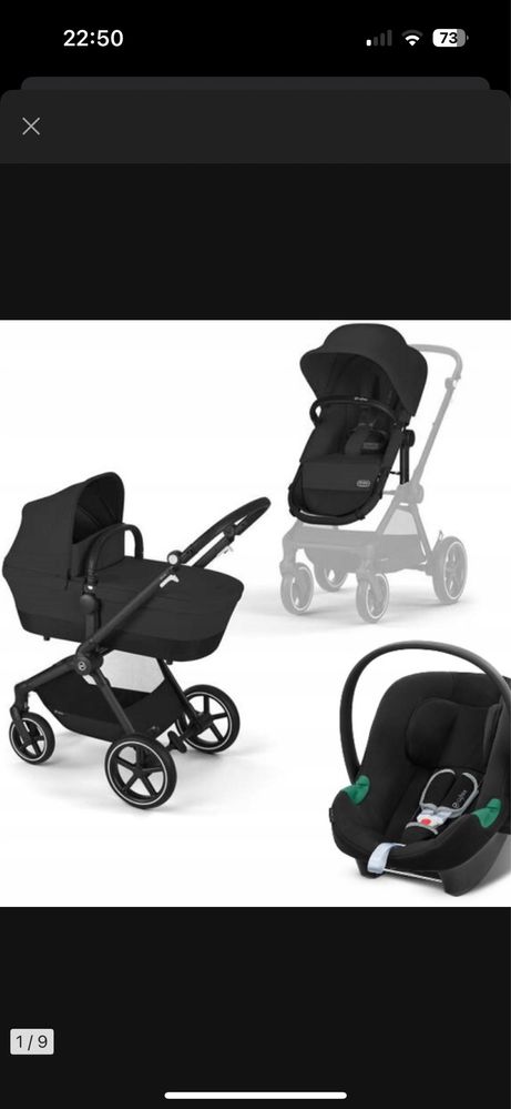 Wozek Cybex Eos 3w1