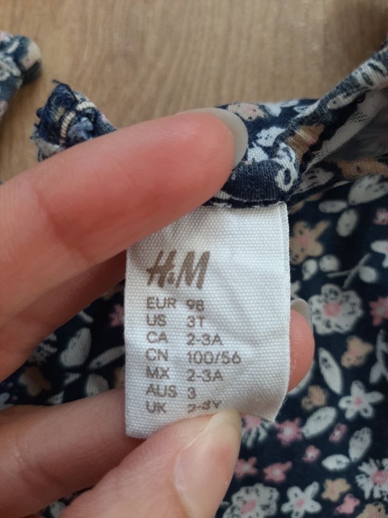 Sukienka rozm 98 H&M