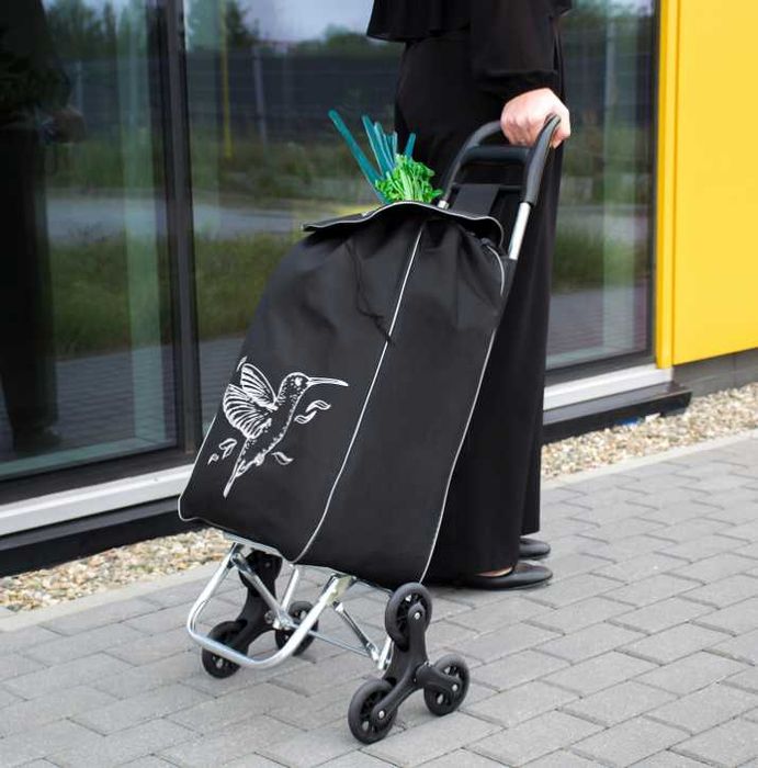 NOWY Wózek na zakupy składany Torba na kółkach