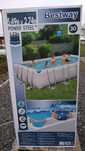 Basen ogrodowy stelażowy BESTWAY 549x274x122, nr: 56466. Max zestaw.
