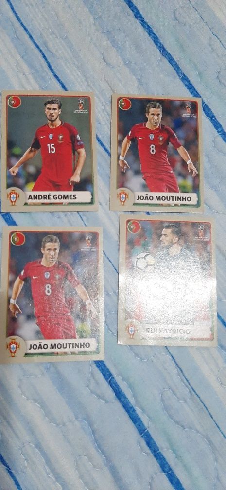 4 cromos Mcdonalds, mundial Russia 2018