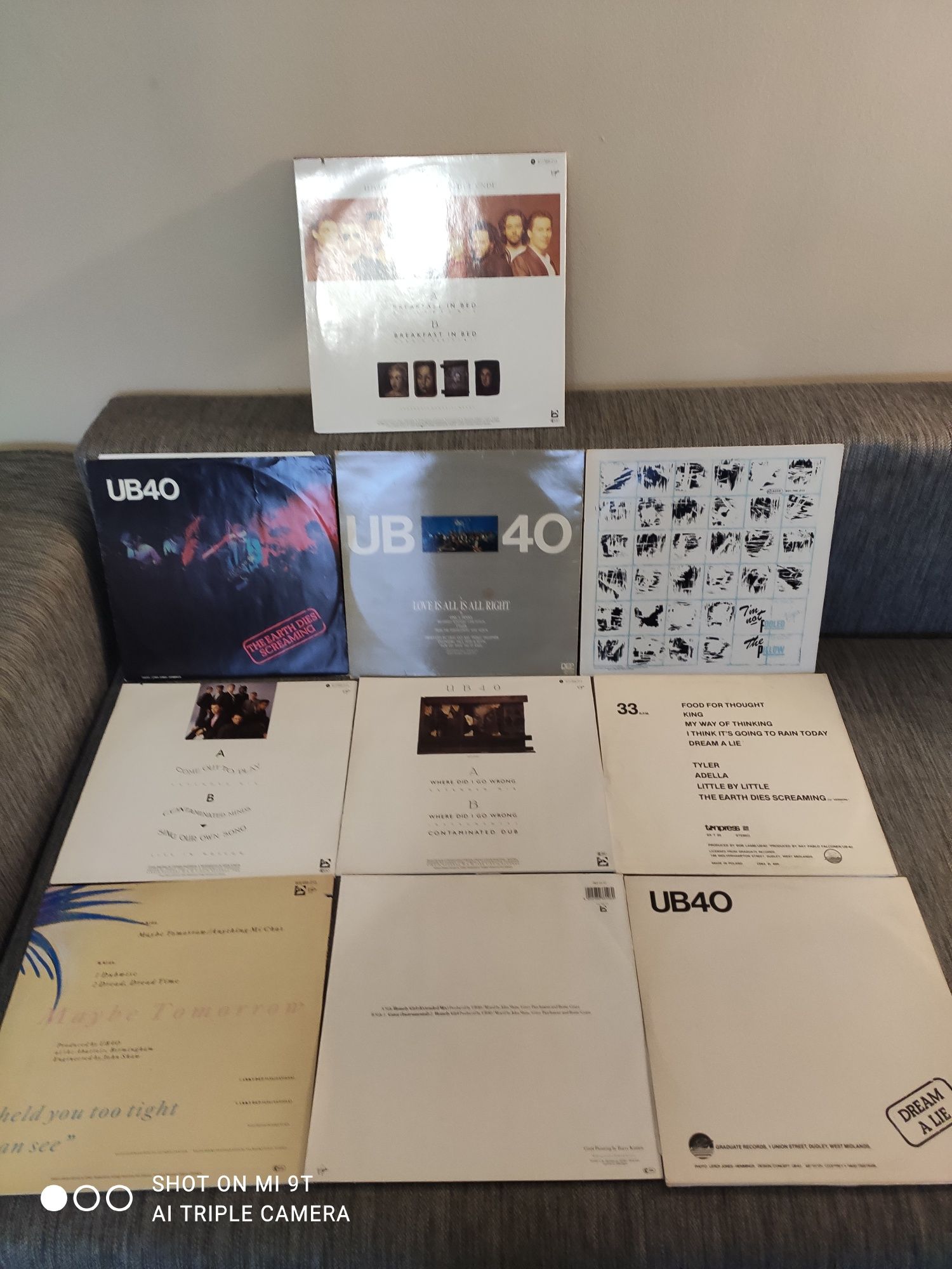 UB 40 płyty winylowe dla kolekcjonerów