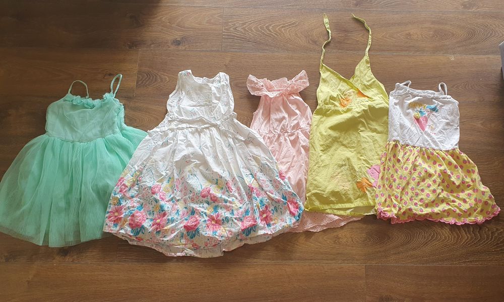 Zestaw ubranek 110 116 dziewczynka