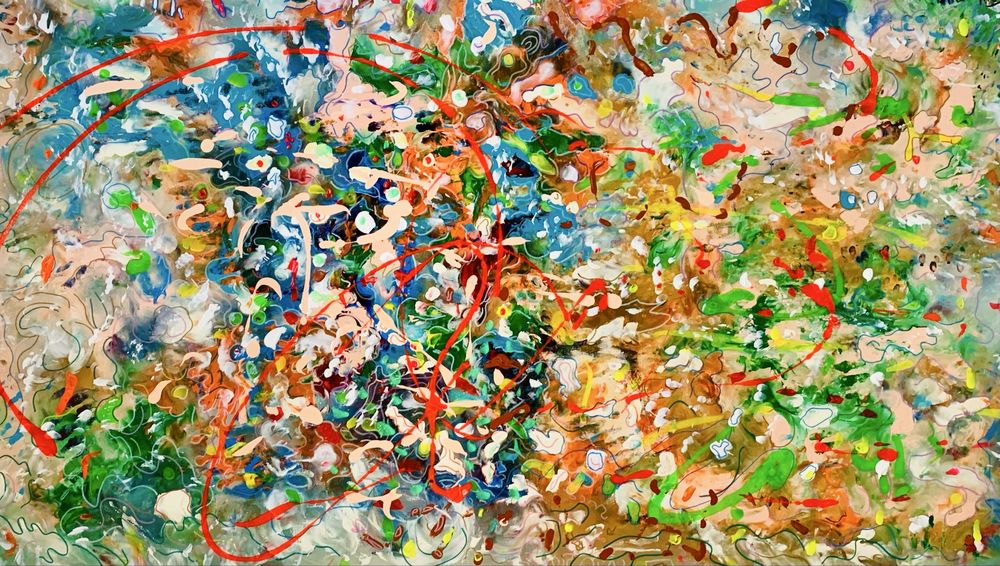 Quadro 155X90 Acrilico sobre Tela