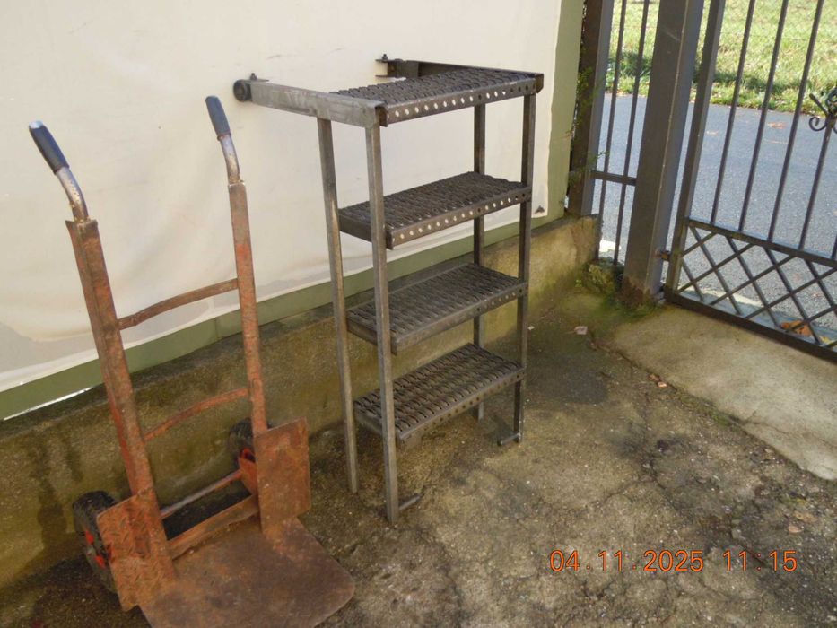 schodki rozkładane wysuwane drabinka ocynkowane samochód dostawczy