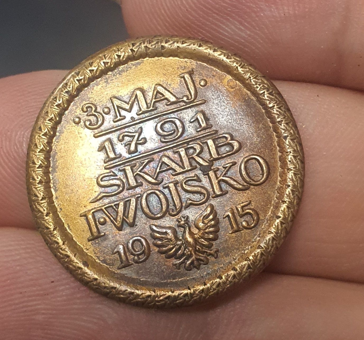 Odznaka 3 maj 1791 Skarb i Wojsko