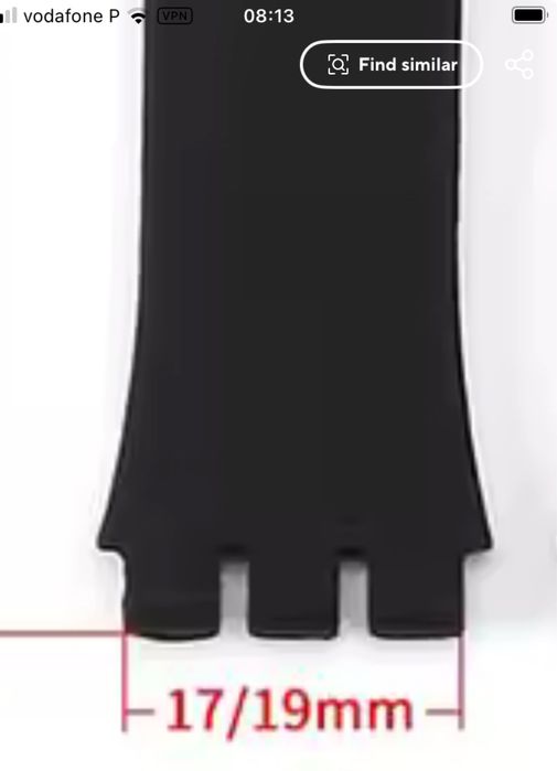 Bracelete para SWATCH Silicone várias cores