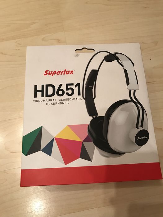 Навушники SUPERLUX HD - 651 White