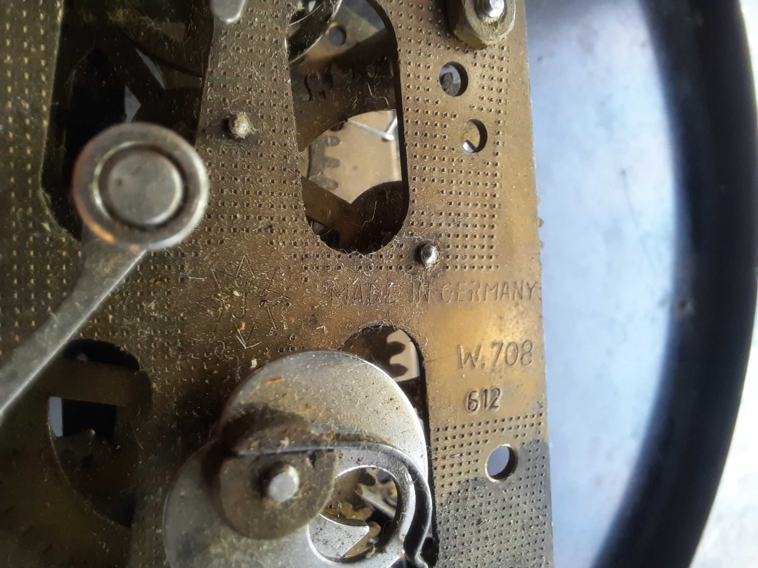 79 Stary mechanizm stoper Junghans W708 tarcza