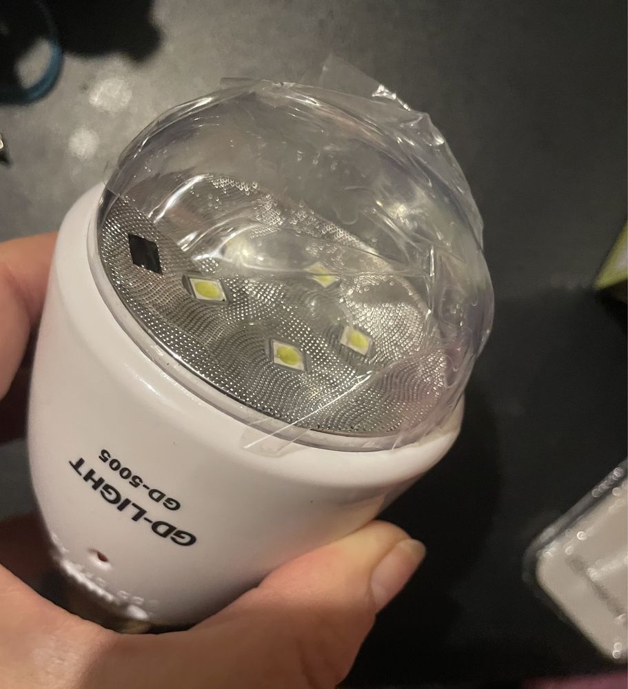 Лампа-ліхтар аварійна, для кемпінгу Gdlite GD-5005 з акумулятором та п