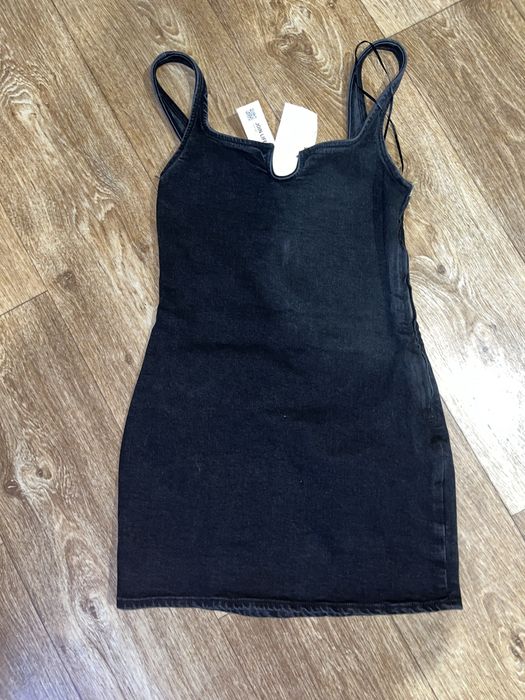 Джинсова міні сукня Zara