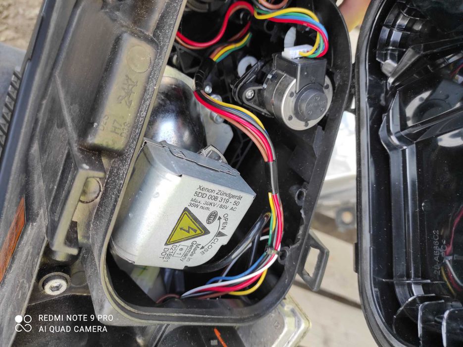 Audi A6 C6 lampy przednie Bi-xenon Europa gwarancja ladne