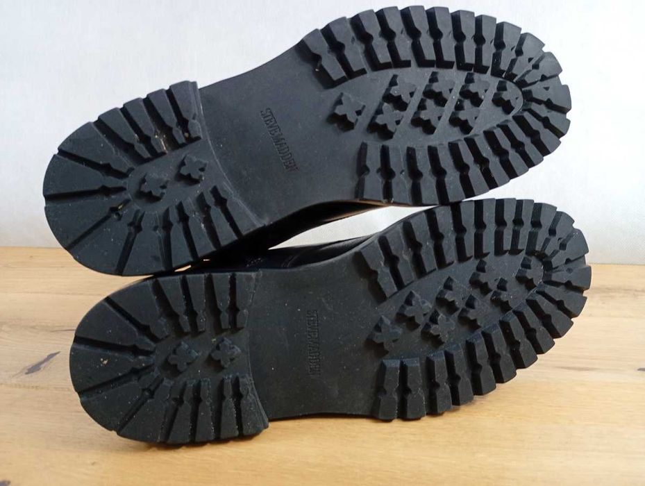 STEVE MADDEN KOMMBAT, trzewiki, skóra naturalna, rozmiar 41