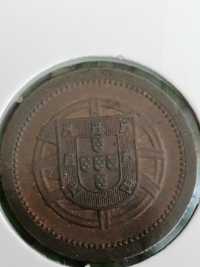 Moedas de 5 centavos 1921 e 1925