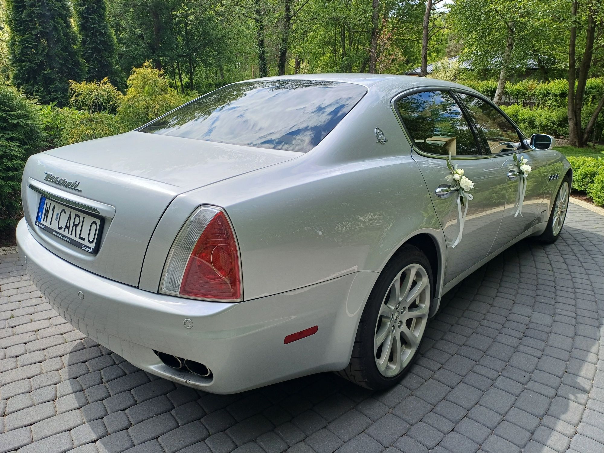 Auto do ślubu MASERATI QUATTROPORTE 4.2 V8 jedyny taki w Polsce