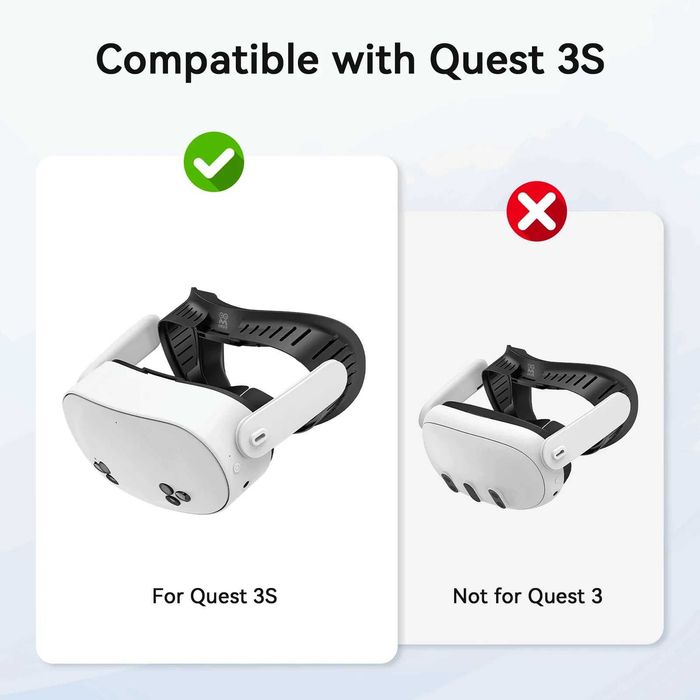 Маска AMVR Quest 3s FC5 Upgraded Full-Ventilation Facial Interface