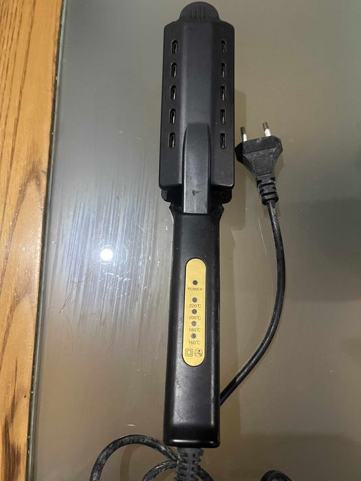 Prancha para esticar cabelo