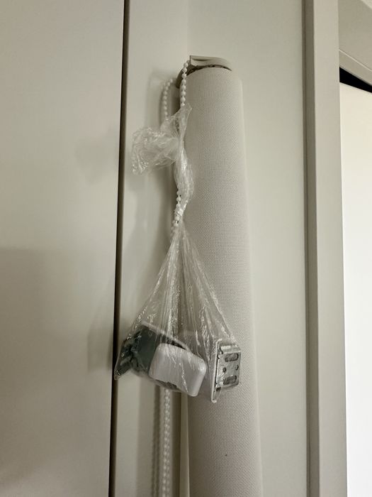 Estore de rolo Cotton 180x250cm branco