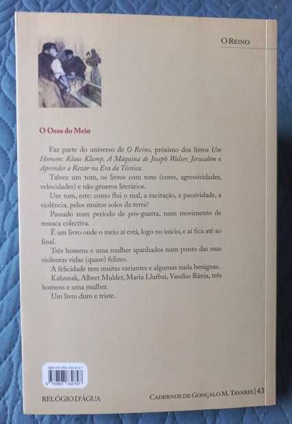 O Osso do Meio - Gonçalo M. Tavares