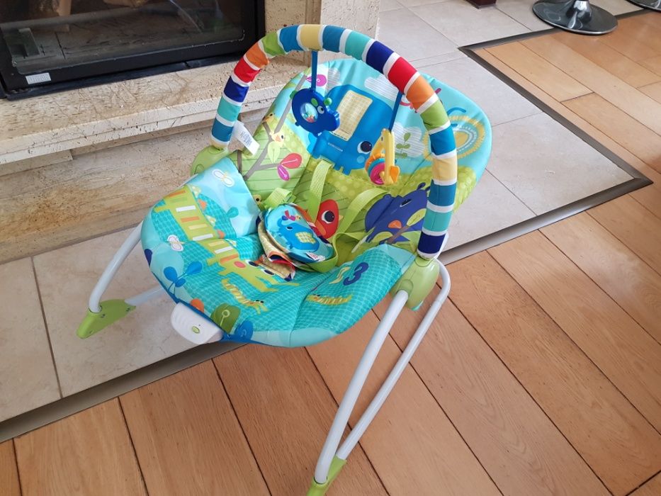 Bujaczek leżaczek wibrujące krzesełeczko dla maluszka Mothercare