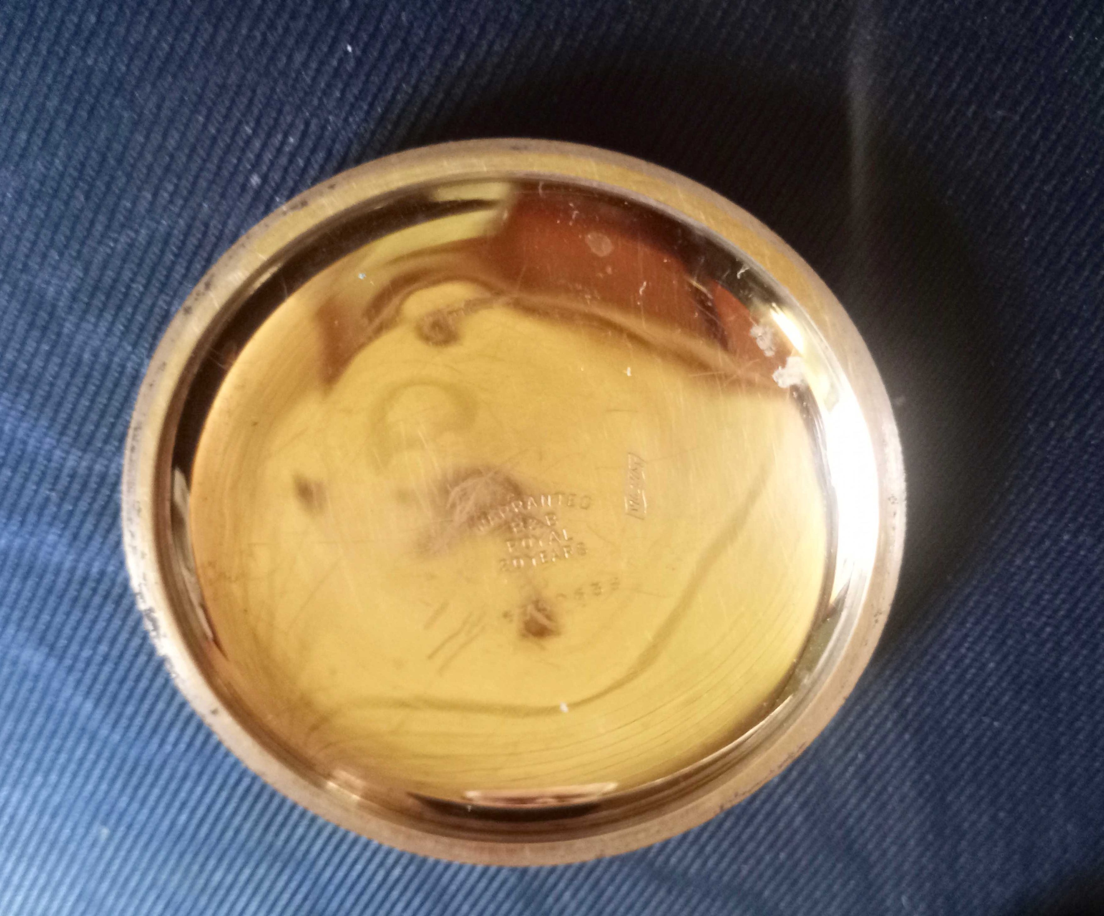Relógio de Bolso Elgin Antigo 1908