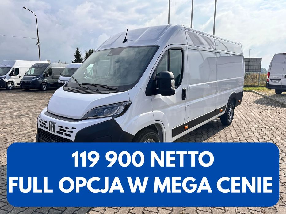 Fiat Ducato L4H2 180KM BOGATY  MAXI Najdłuższy 180 koni Bogata opcja