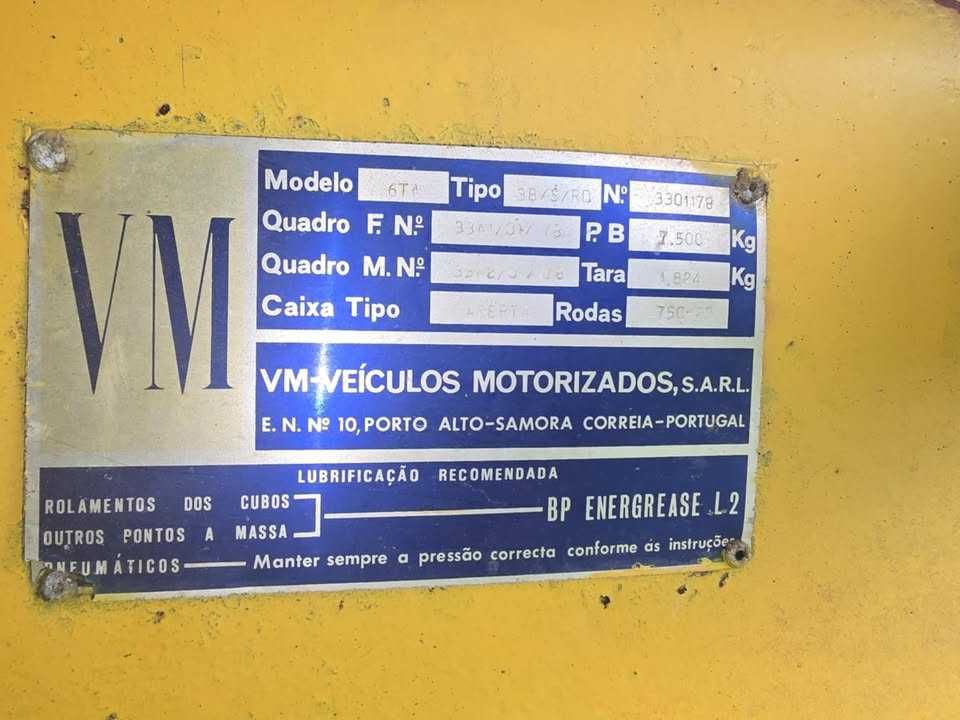 Reboque agricola tribasculante 7500 kg BOM ESTADO