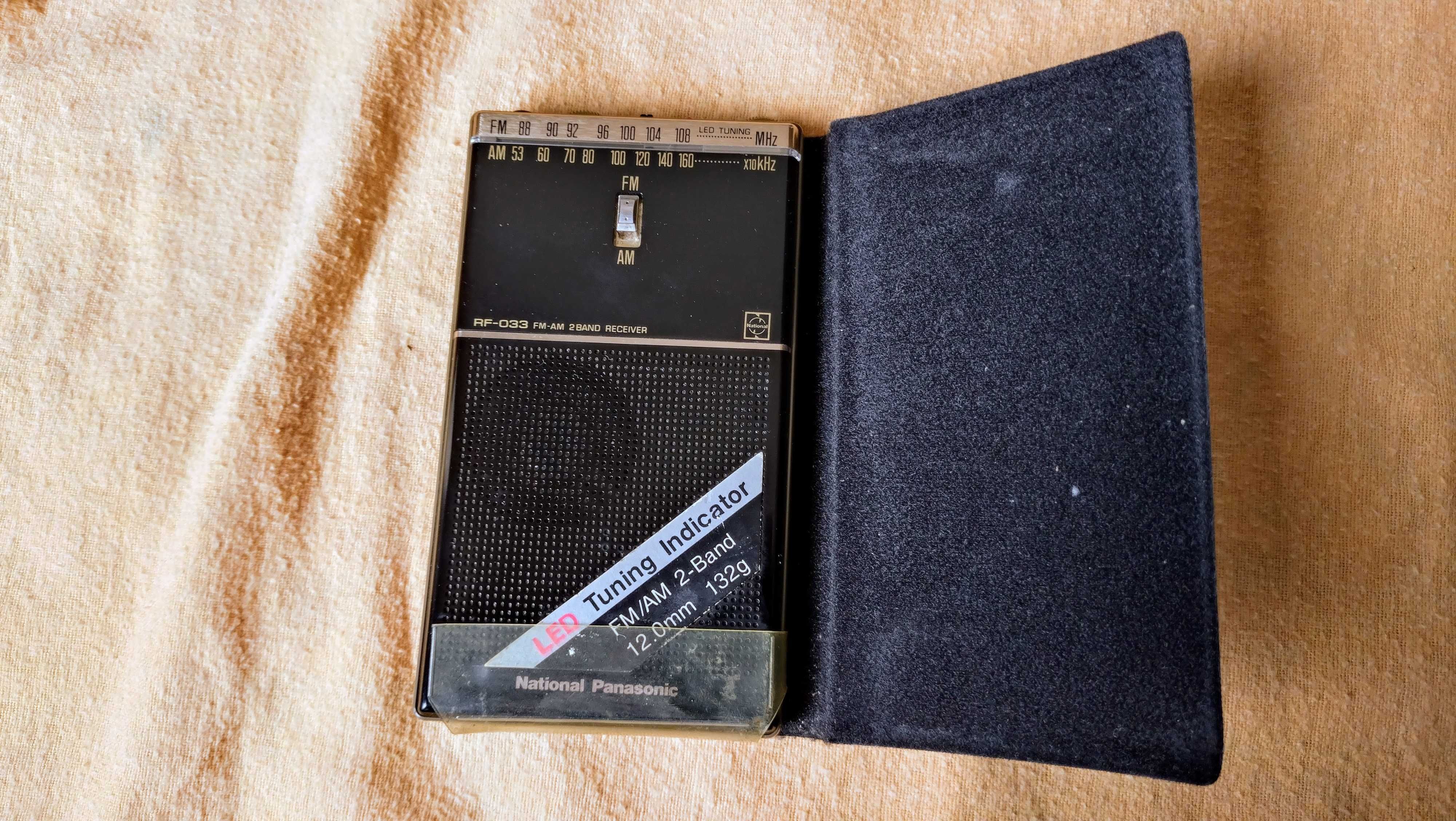 Super Mini Radio Bolso Raro Panasonic RF-033 Mr.Thin FM/AM