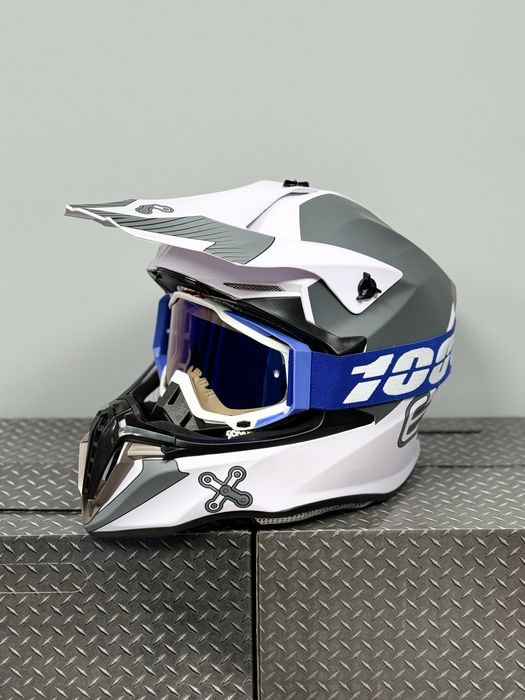 Мото шолом Exdrive !Окуляри в подарунок!