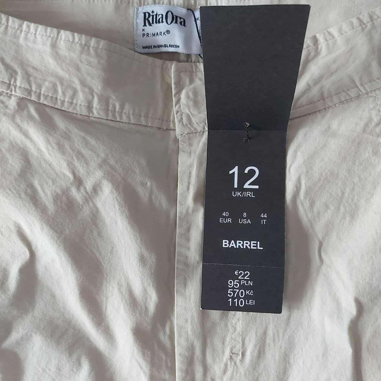 Nowe modne spodnie barrel Rita Ora dla Primark, rozm.40
