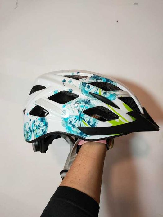 Kask rowerowy Fischer Urban Flower [Rozmiar S/M 52/55 cm