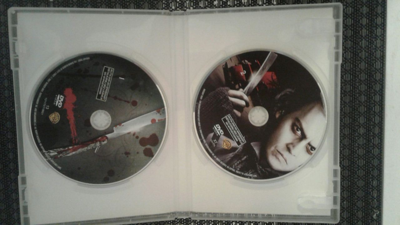 Sweeney Todd Demoniczny Golibroda Z Fleet Street Film DVD