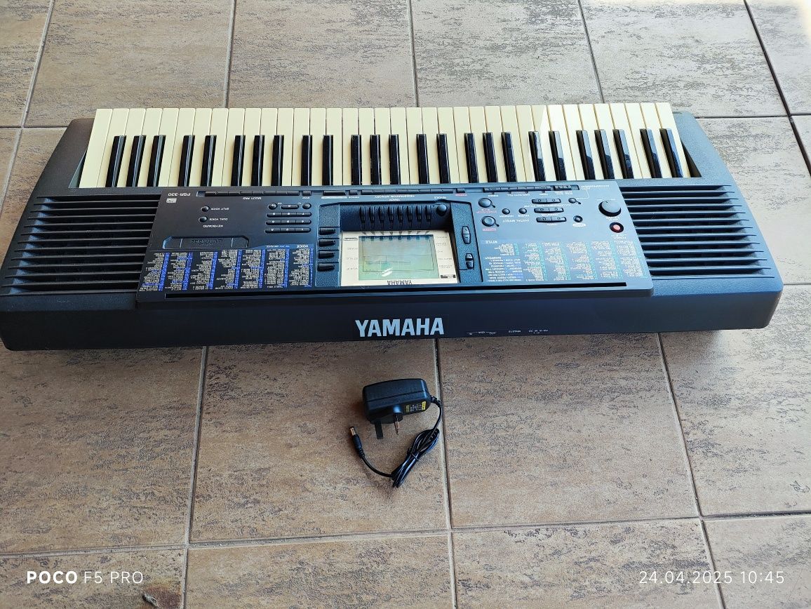 Синтезатор Yamaha PSR-330 динамічна клавіат Midi-секвенсор