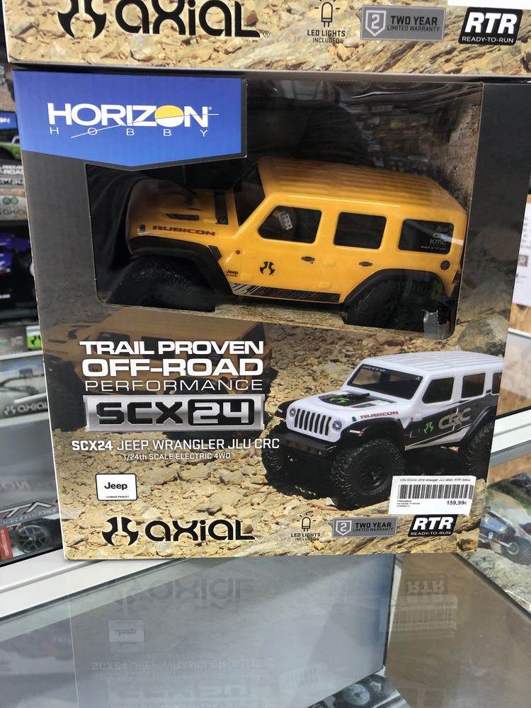 Axial jeep wramgler 1/24 Aceitamos pagamentos a prestações