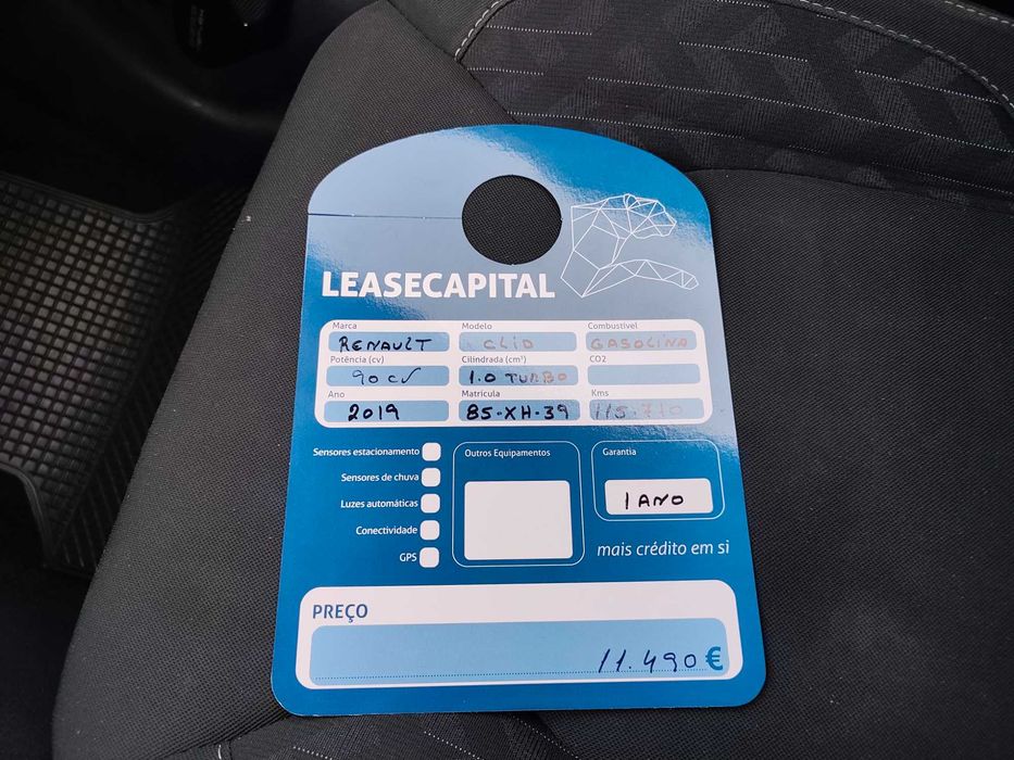 Renault Clio 0.9 de 2019 gasolina